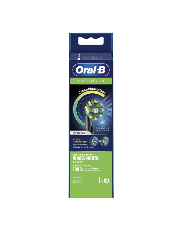 ORAL-B Ric.EB50-3 Cross.Black