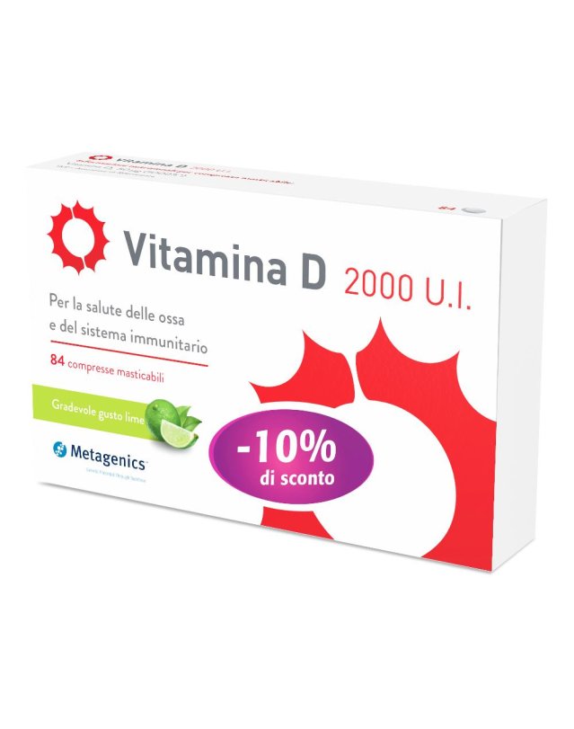 VITAMINA D2000UI 84CPR PRO-10%