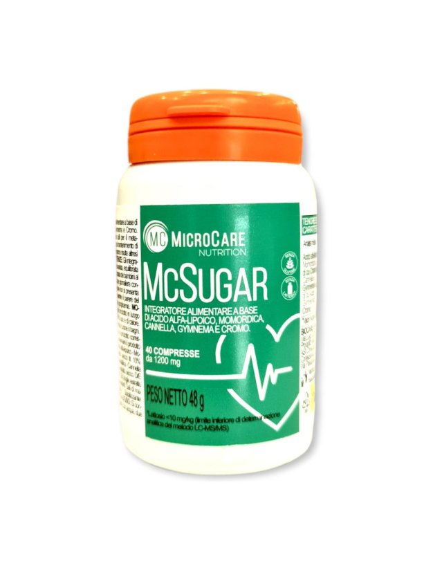 Mc Sugar 40 compresse- Integratore per il Controllo del Peso 