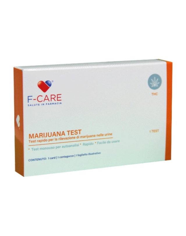 F-CARE MARIJUANA TEST RAPIDO F-CARE MARIJUANA TEST RAPIDO