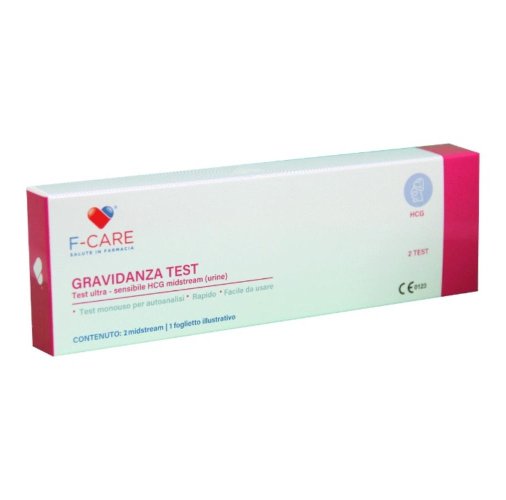 F-CARE TEST GRAVIDANZA MIDS 2P F-CARE TEST GRAVIDANZA MIDS 2P