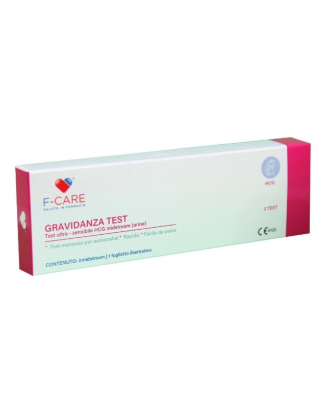 F-CARE TEST GRAVIDANZA MIDS 2P F-CARE TEST GRAVIDANZA MIDS 2P
