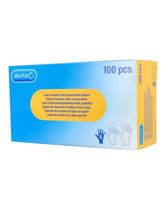ALVITA GUANTI LATT S/POLV S100