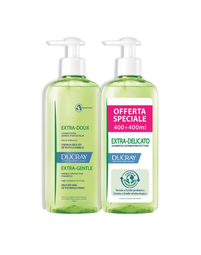 DUCRAY EXTRA DEL SH DER2X400ML DUCRAY EXTRA DEL SH DER2X400ML