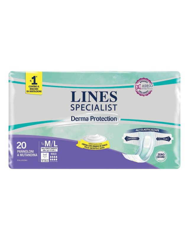 LINES SP DERM Pann.Mx M/L 20pz