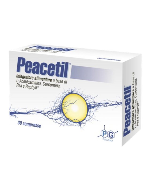 Peacetil 30 Compresse - Integratore per il Sistema Nervoso e Antiossidante