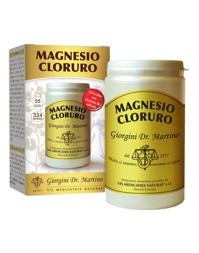 Magnesio Cloruro 334 pastiglie- integratore contro la stanchezza