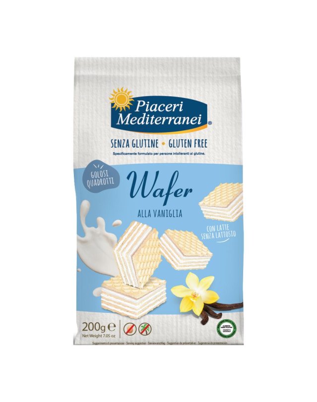 PIACERI MED.Wafer Vaniglia200g