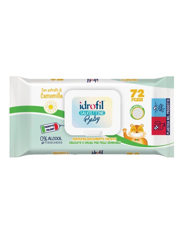 Idrofil Germol Wipes + Salviette Igienizzanti Ipoallergeniche 20pz