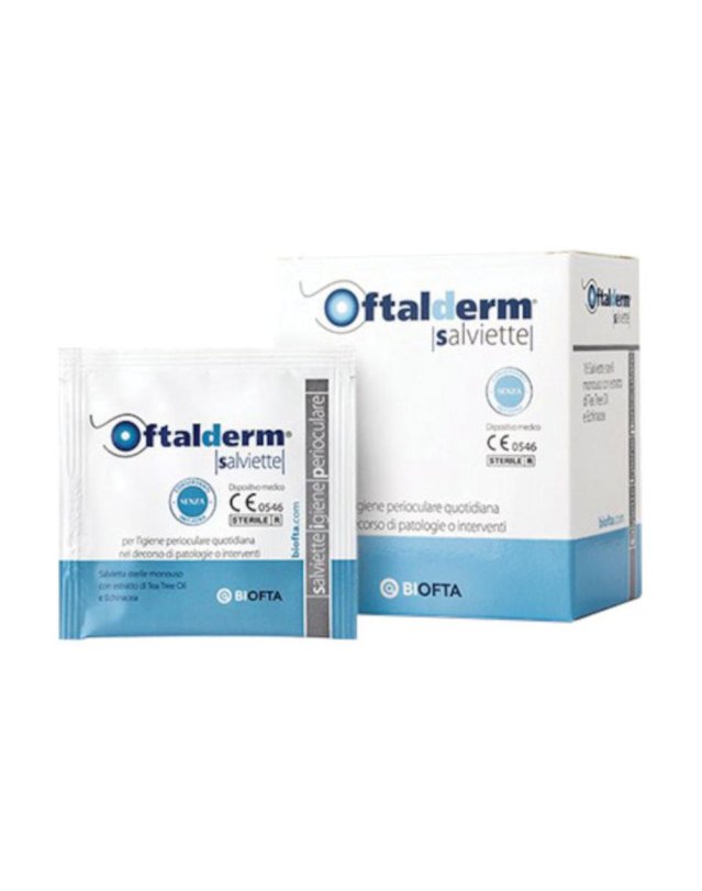 OFTALDERM Salviette 16pz