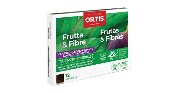 Ortis Frutta e Fibre Sciroppo Azione Delicata 250 ml