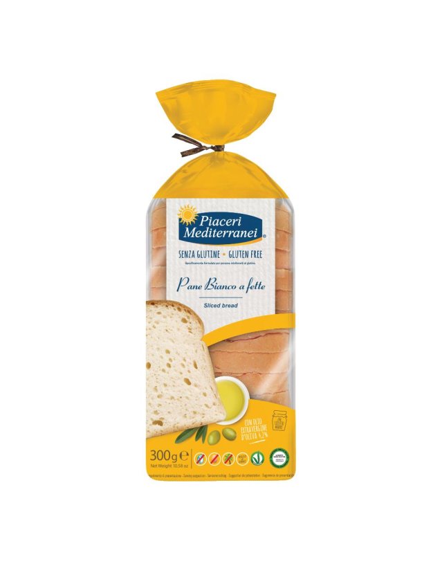 PIACERI MED.Pane Bianco Fette