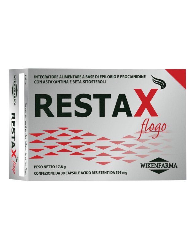 Restax Flogo 30 Capsule - integratore Per il benessere della prostata