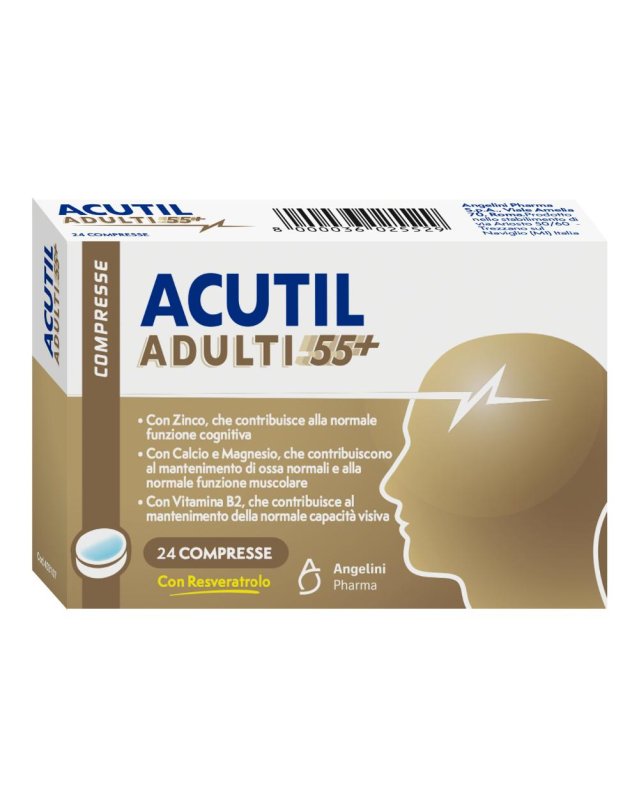 ACUTIL Adulti 55+ 24 Cpr