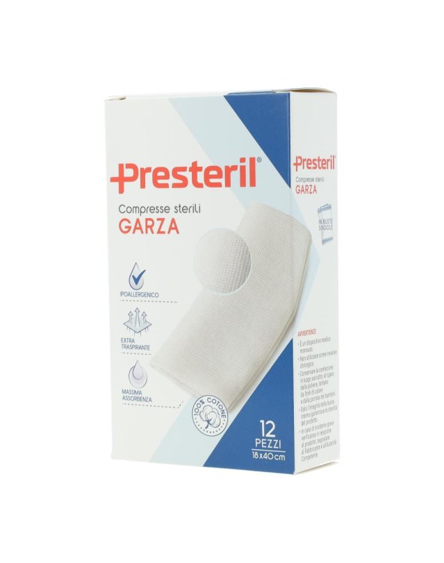 GARZA MEDIPRESTERIL 12/8 18X40