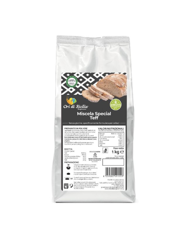 ORI DI SICILIA Mix Teff 1Kg