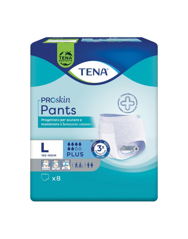 TENA PANTS Plus Pann.L  8pz