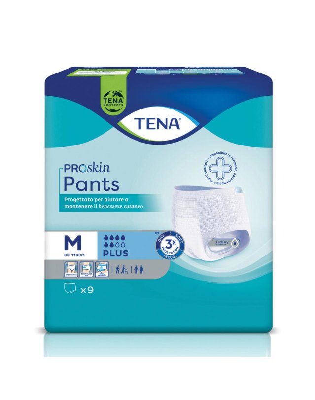 TENA PANTS Plus Pann.M  9pz