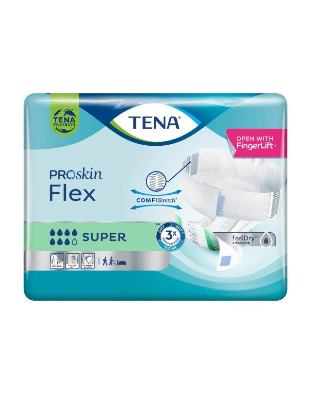 TENA FLEX Sup.Pann.Cint.S 30pz