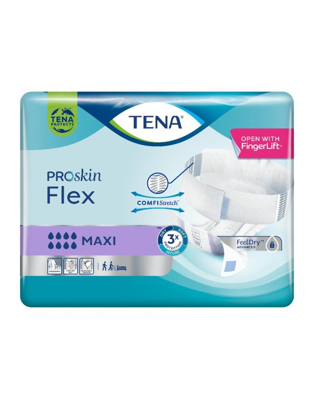 TENA FLEX Mx Pann.Cint.S 22pz