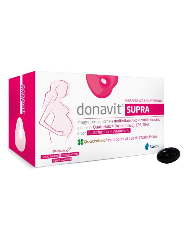 Donavit Supra 90 capsule - Integratore per la donna in gravidanza 