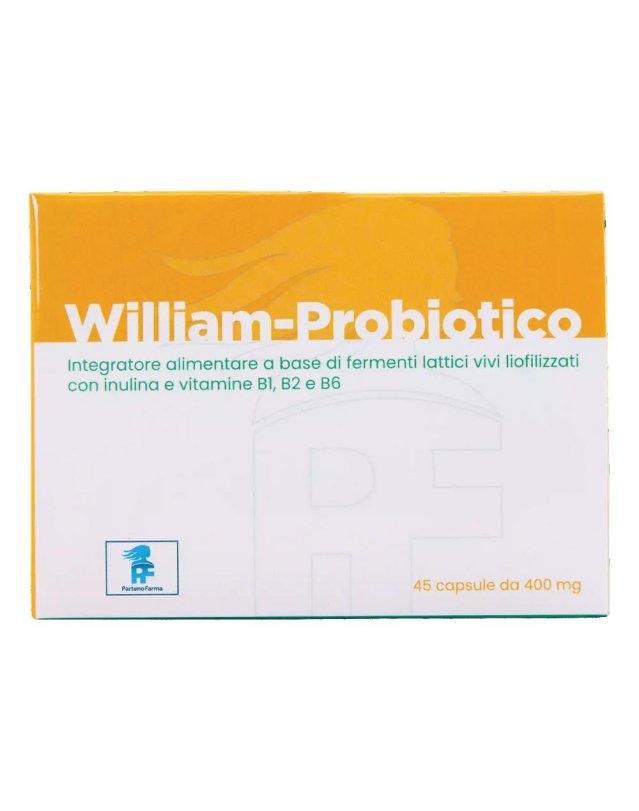 WILLIAM PROBIOTICO 45CPS