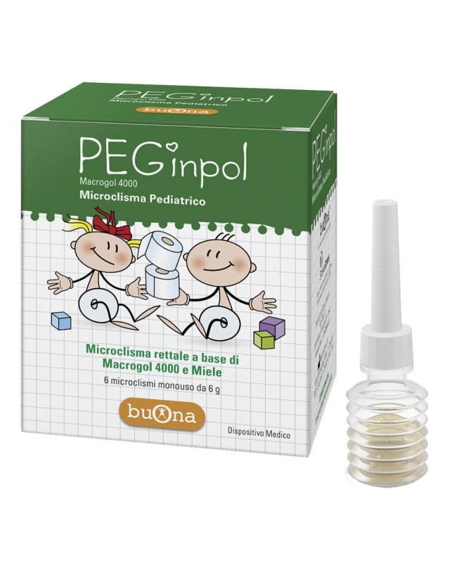 PEGINPOL M-Clisma Ped.6x6g