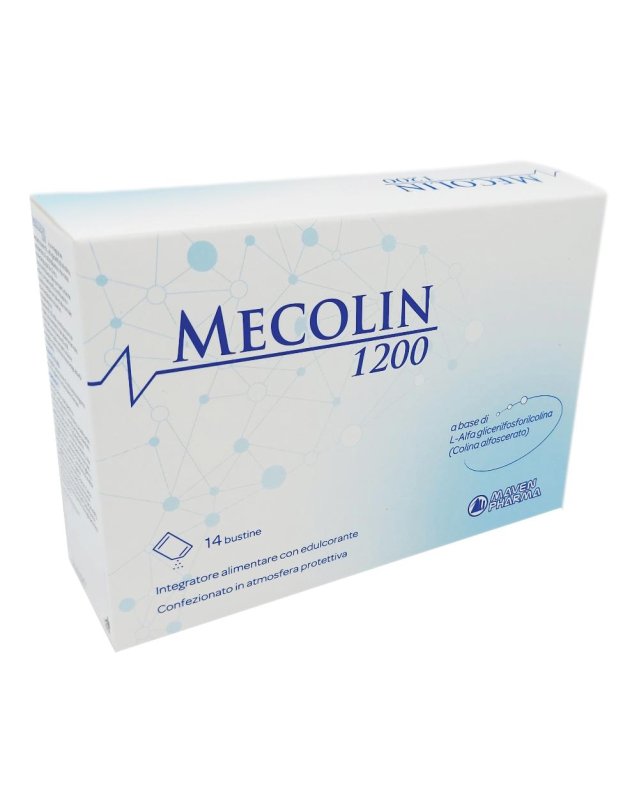 MECOLIN 1200 14 Bustine - Integratore per memoria e funzioni cognitive