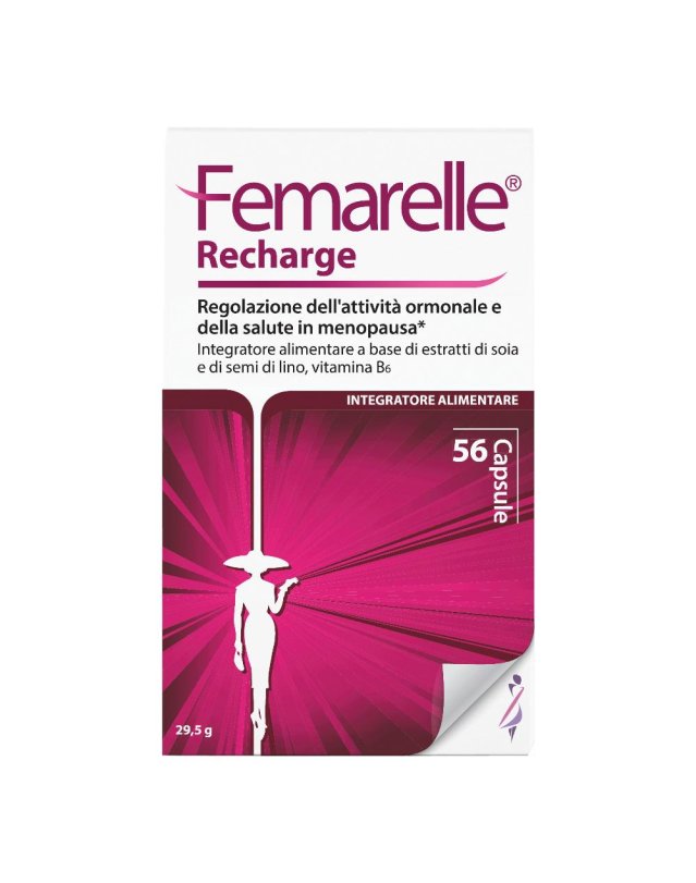 Femarelle Recharge 56 capsule- Integratore per la Menopausa
