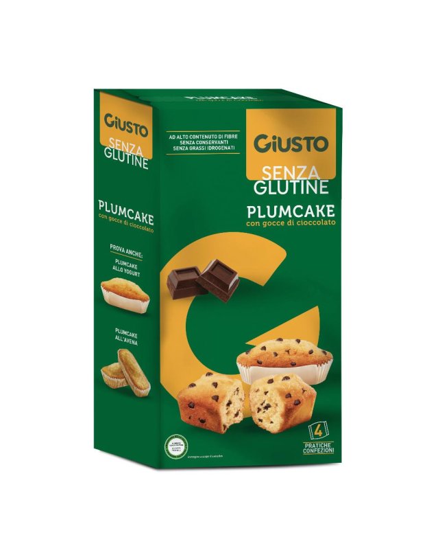 GIUSTO S/G Plumcake Ciocc.160g