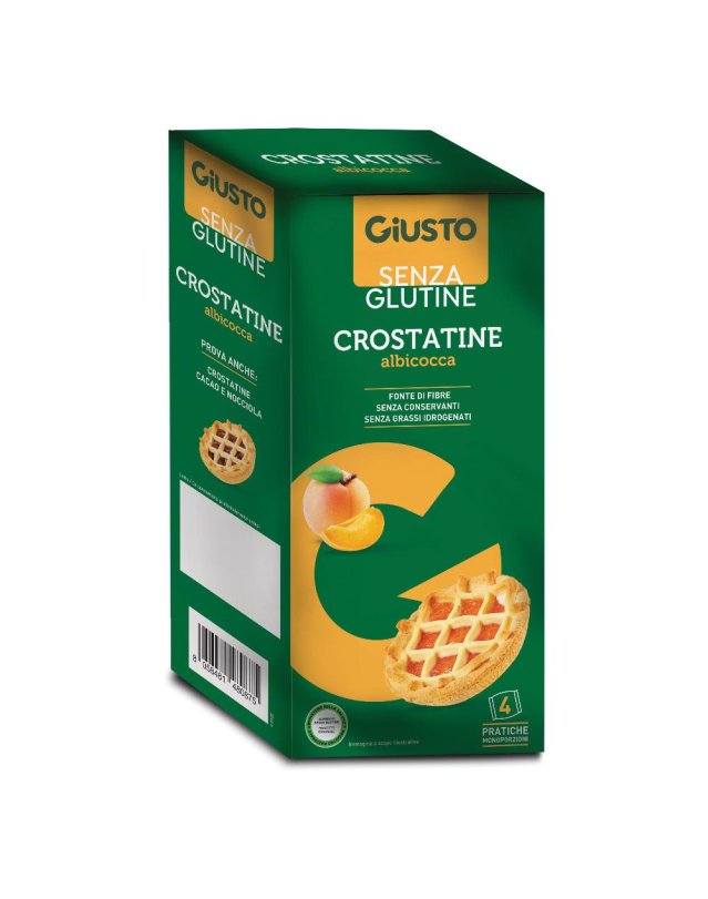 GIUSTO S/G Crost.Albic.4x45g