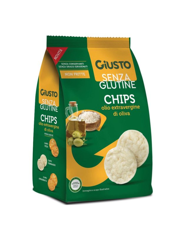 GIUSTO S/G Chips Olio Evo 40g