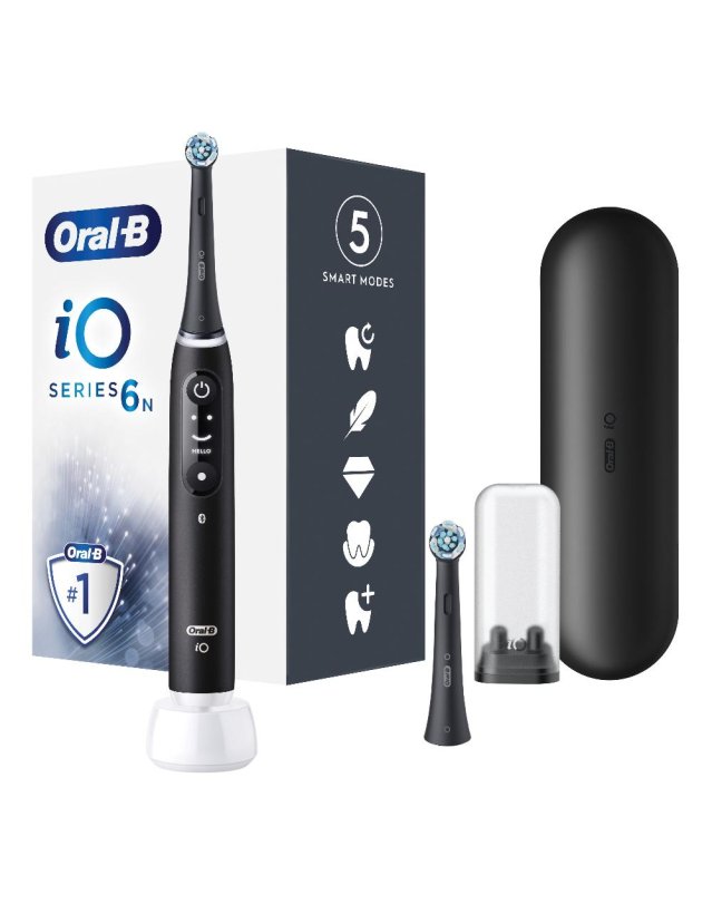 ORAL-B IO 6 PW Black Spazz+2R.