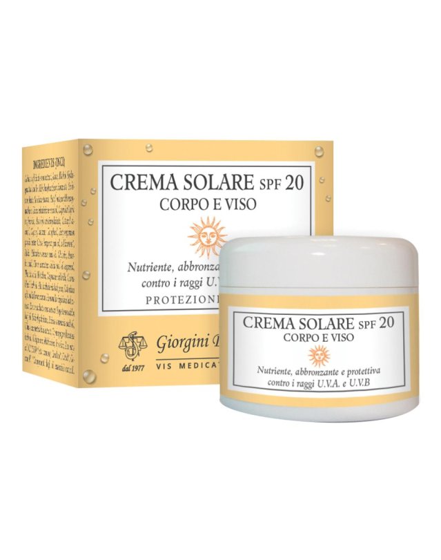 CREMA Sol.fp20 100ml GIORGINI