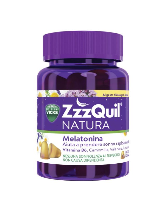 ZZZQUIL Natura Mango&Ban.30Cps