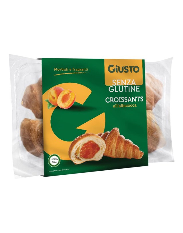 GIUSTO S/G Croissants Alb.320g