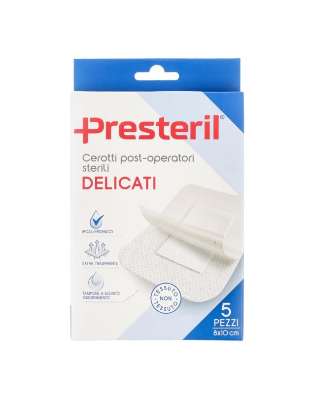 MEDIPRESTERIL P/OP DEL 8X10 5P