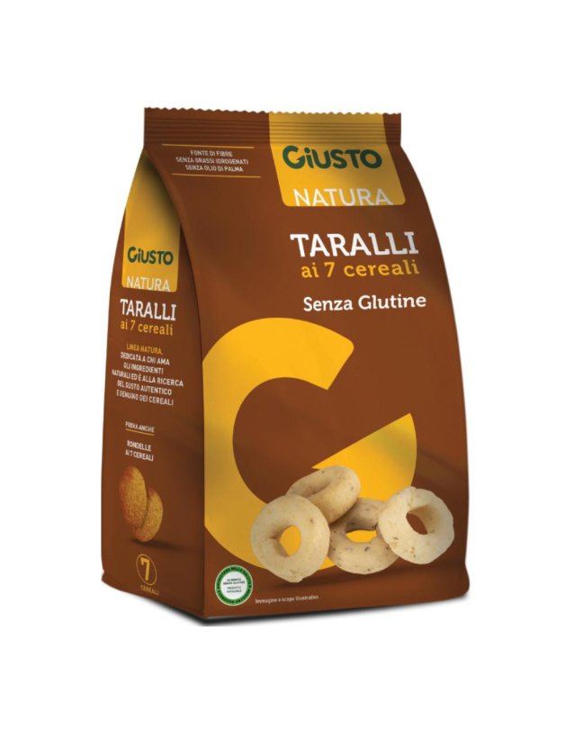 GIUSTO S/G Taralli 7 Cer.175g