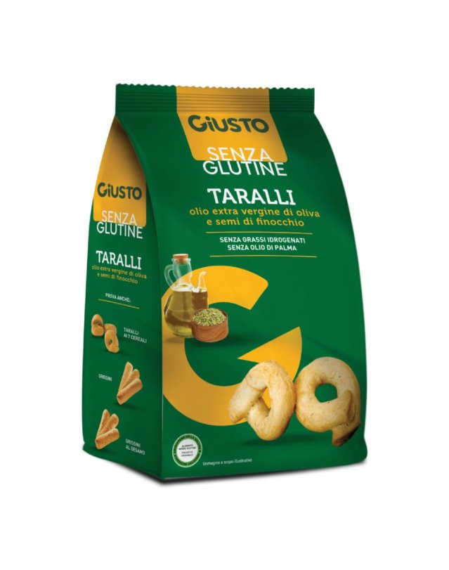 GIUSTO S/G Taralli Finocc.175g