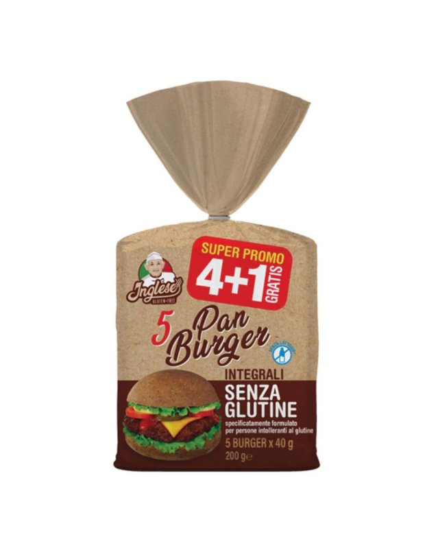 INGLESE PAN BURGER INTEGR5X40G