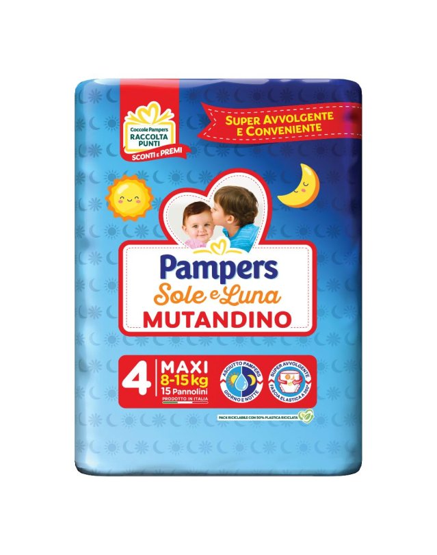 PAMPERS SL MUT MX 15PZ