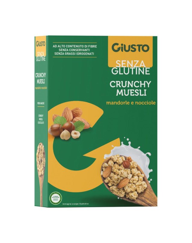 GIUSTO S/G Crunchy Mues/Av/Man