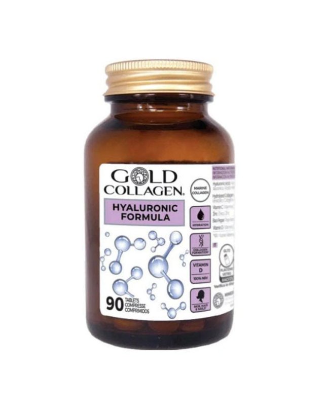 GOLD Collagen Hyaluronic 90Cpr