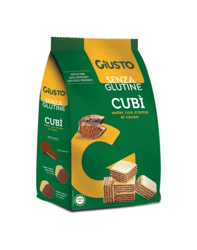 GIUSTO S/G CUBI'Wafer Cac.250g