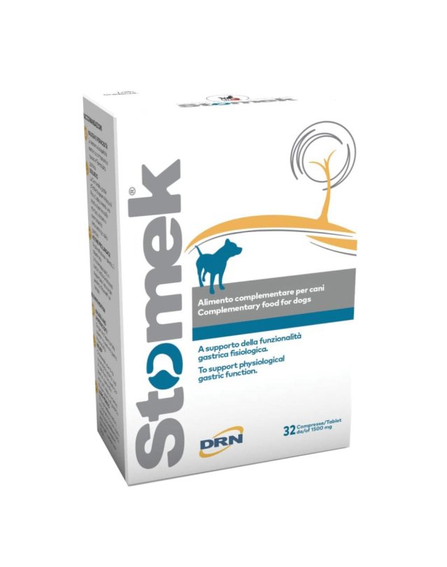 STOMEK 32 Compresse - Alimento per migliorare la funzionalità gastrica del cane