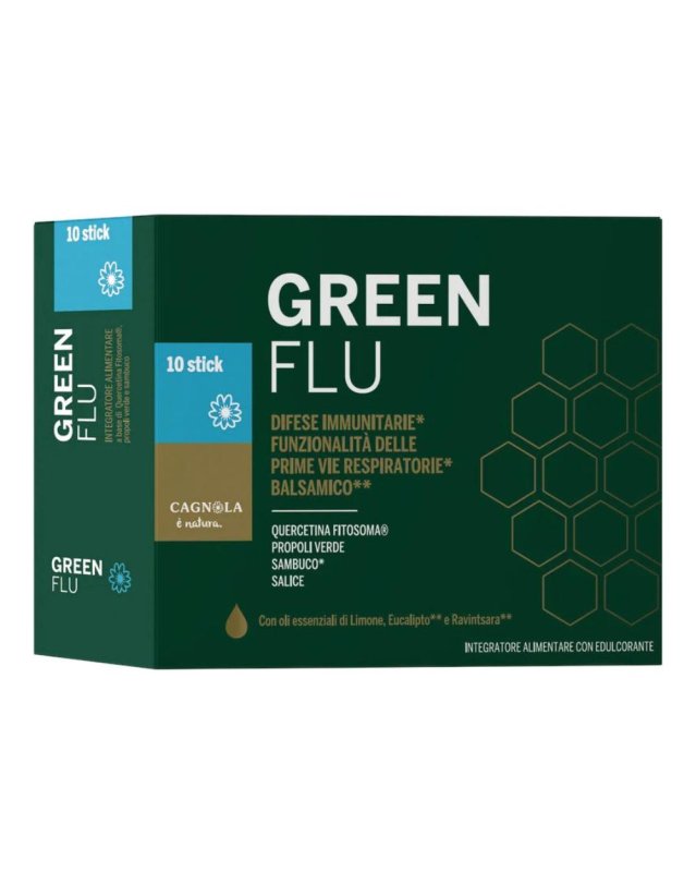 GREEN FLU 10BST CAGNOLA(VIE RESP GREEN FLU 10BST CAGNOLA(VIE RESP
