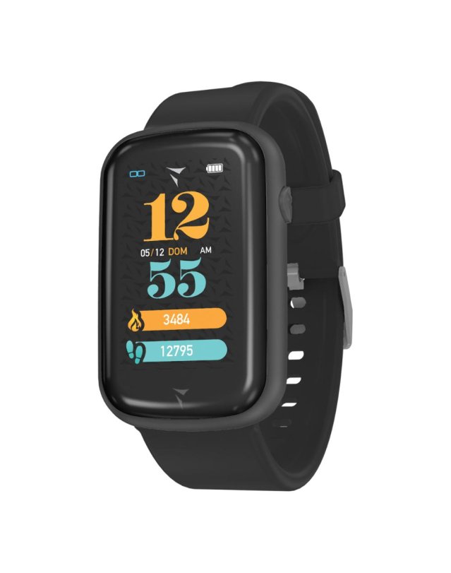 STEPS Smartwatch Total Black