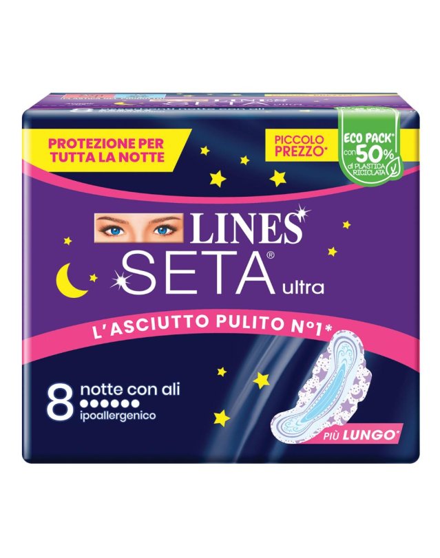 LINES SETA ULTRA NOTTE 8PZ