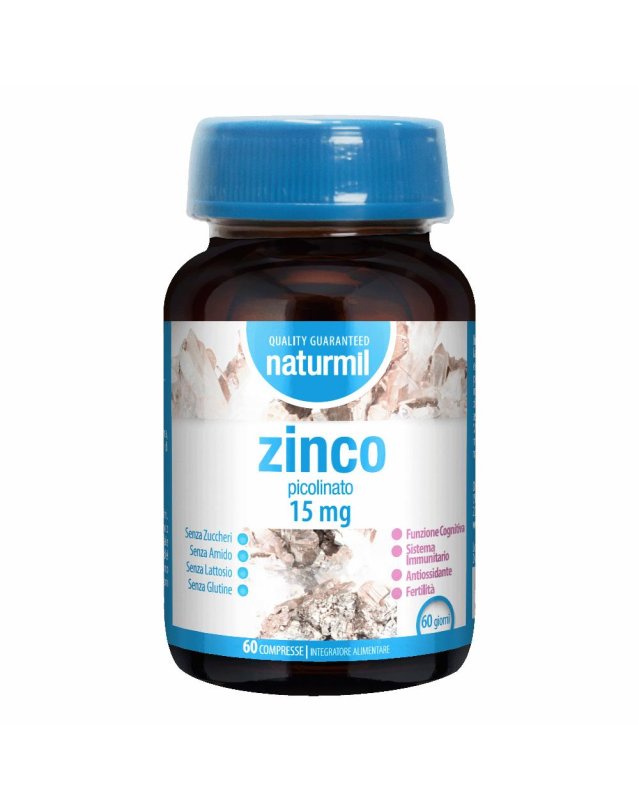 ZINCO PICOLINATO 15MG 60CPR