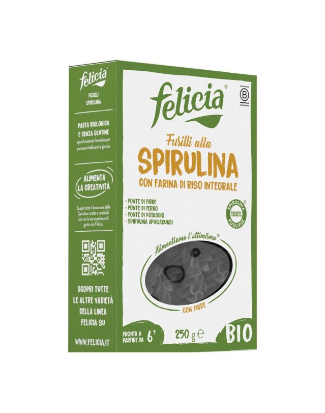 FELICIA FUSILLI SPIRULINA 250G